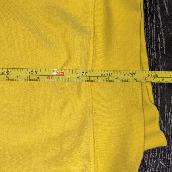 Vintage Yellow Mickey Mouse Sweatshirt Size Large - Picture 8 of 12